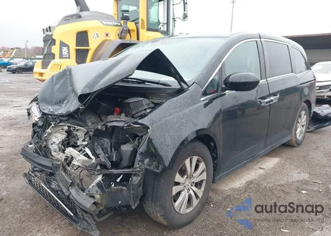 2015 Honda Odyssey Ex-L from USA, damaged, VIN 5FNRL5H69FB071115